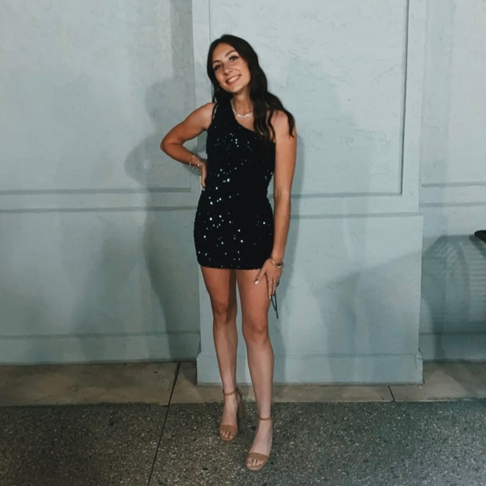 Lucy in the Sky Olivia One Shoulder Dress